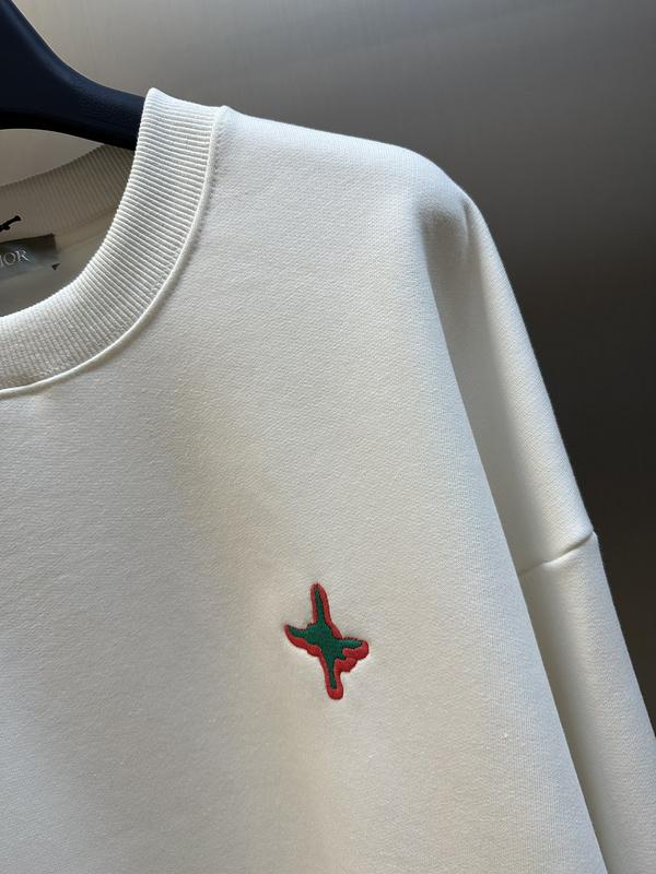 Свитшот Christian Dior Frontside Print Star "White" фото № 6