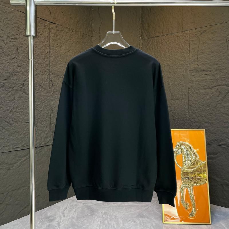 Свитшот Christian Dior Uneven Small Frontside Logo "Black" фото № 5