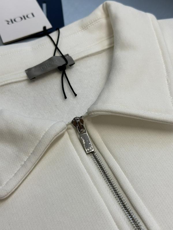 Свитшот Christian Dior Mini Frontside Blue Logotype "White" фото № 7
