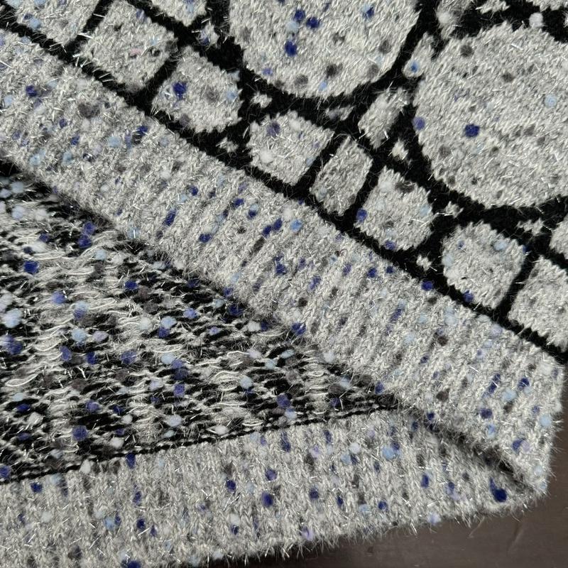 Свитшот Christian Dior Black Print Circles In Rombes "Gray" фото № 6