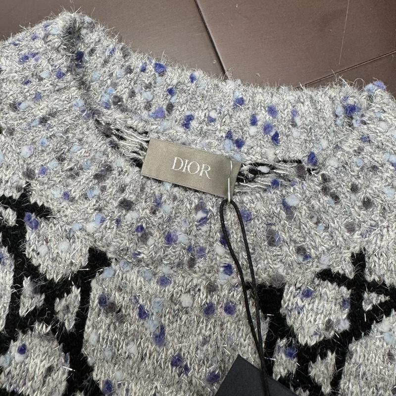 Свитшот Christian Dior Black Print Circles In Rombes "Gray" фото № 3