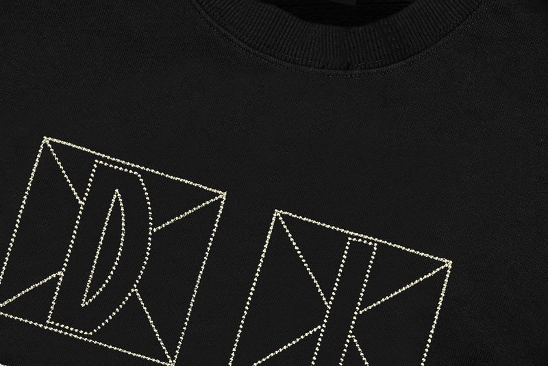 Свитшот Dior 4 Squares With Letters "Black" фото № 5