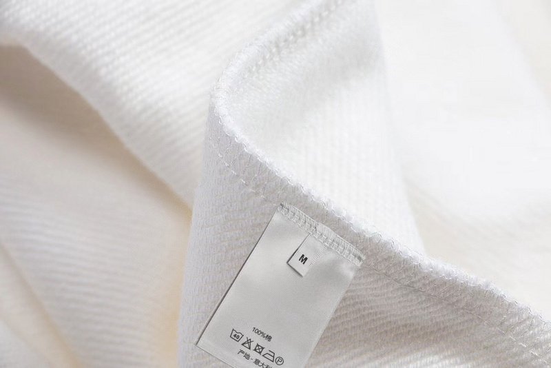 Свитшот Dior Print Text In Graffiti Style "White" фото № 5