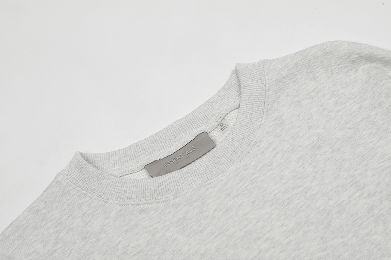 Свитшот Fear Of God Comfortable With Patch "White/Gray" фото № 5