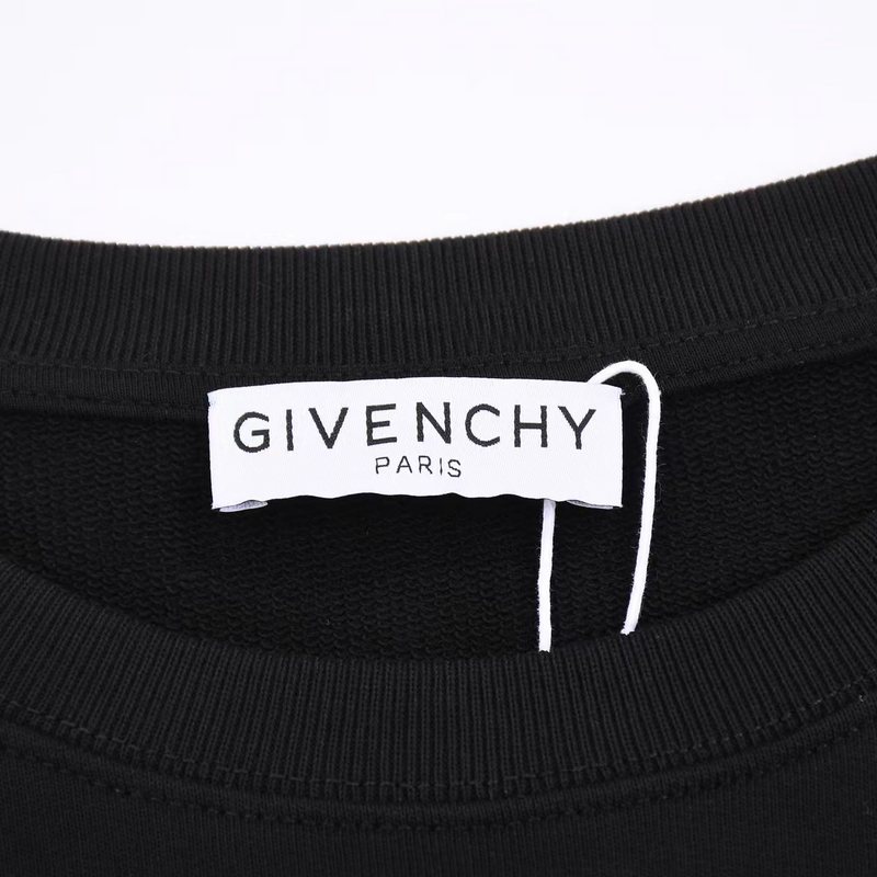 Свитшот Givenchy Half Painted Logo "Black" фото № 7