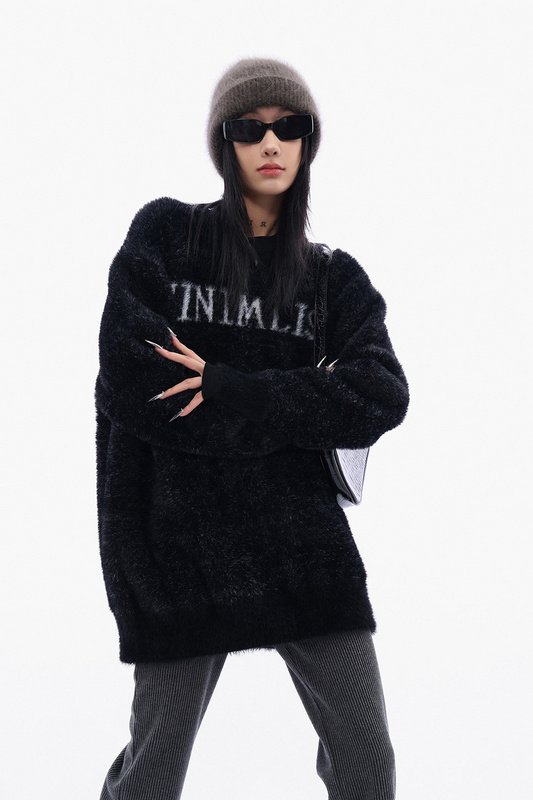 Худи Louis Vuitton Knitted Pull-on Brand "Black" фото № 7