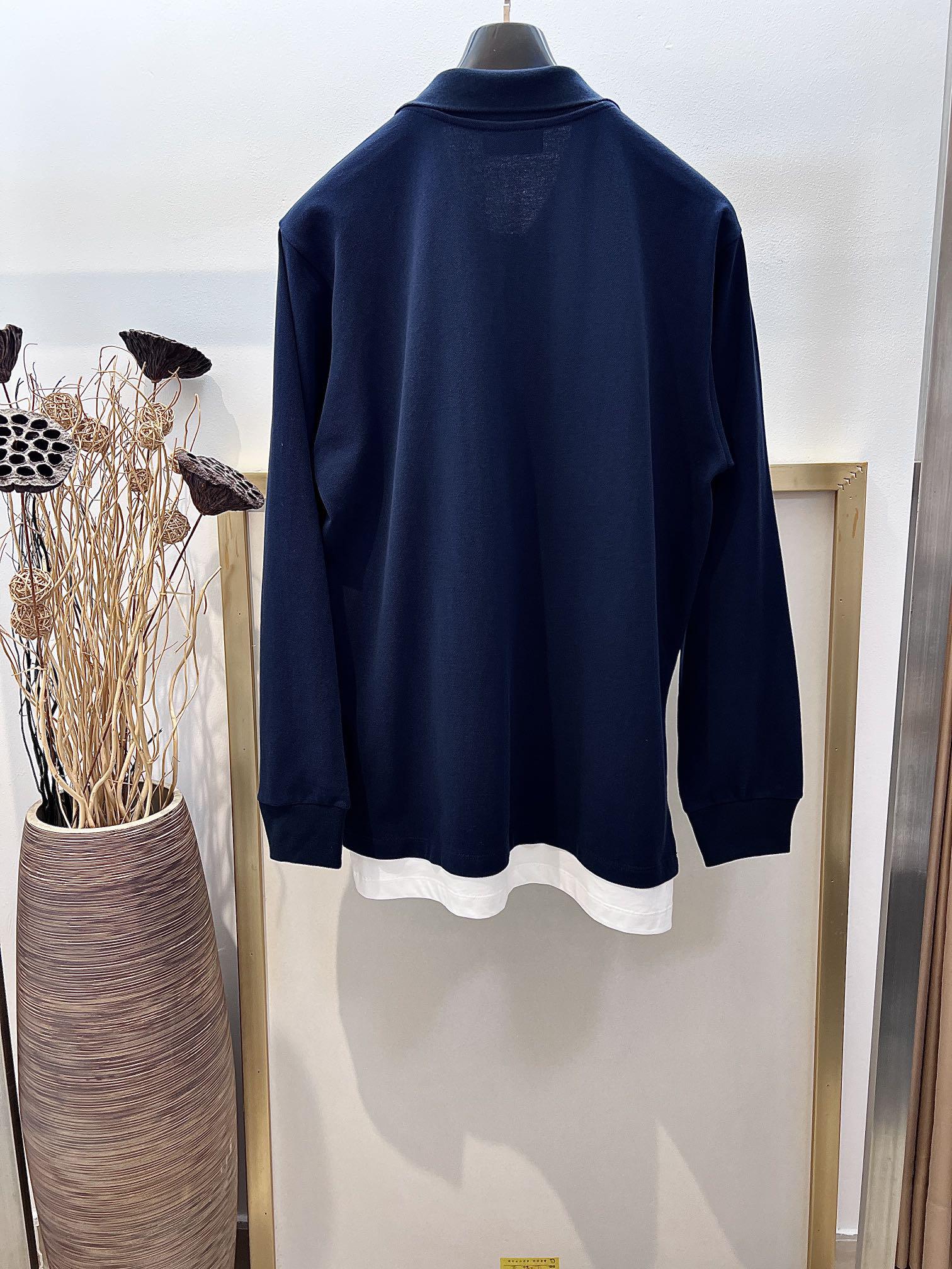 Свитшот Miu Miu White Frontside Logo On The Dark Fabric "Blue" фото № 6