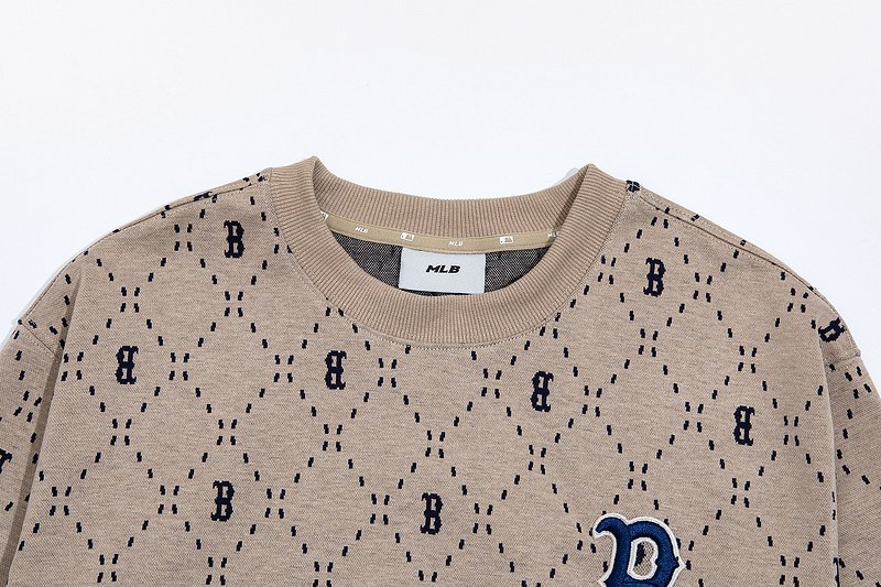 Свитшот MLB X New York With Print "Beige" фото № 2