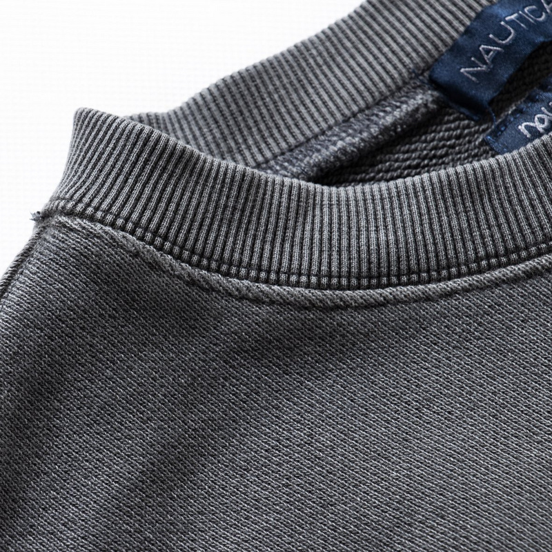Свитшот Nautica With Brand Inscription "Gray" фото № 6