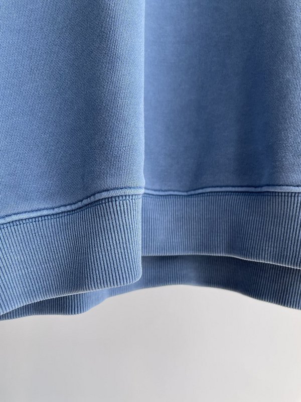 Свитшот Stone Island With A Black Stripe-Logo "Blue" фото № 3