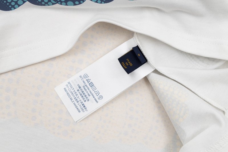 Майка Louis Vuitton With Brand Logo And Pumpkin Print "White" фото № 3