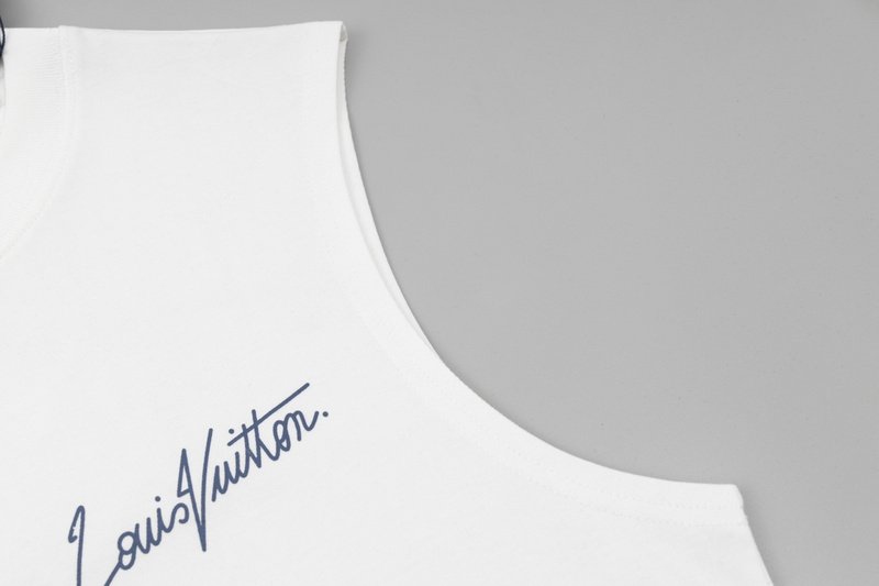 Майка Louis Vuitton With Brand Logo And Pumpkin Print "White" фото № 4