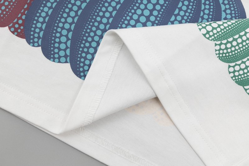 Майка Louis Vuitton With Brand Logo And Pumpkin Print "White" фото № 6