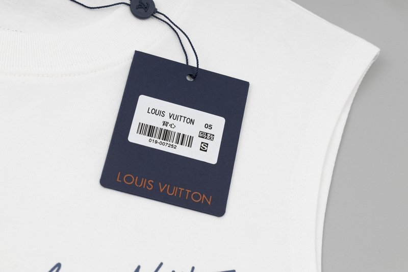 Майка Louis Vuitton With Brand Logo And Pumpkin Print "White" фото № 7