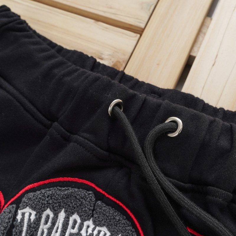 Шорты Trapstar London Shooters Leopard Еmbroidered "White" фото № 2