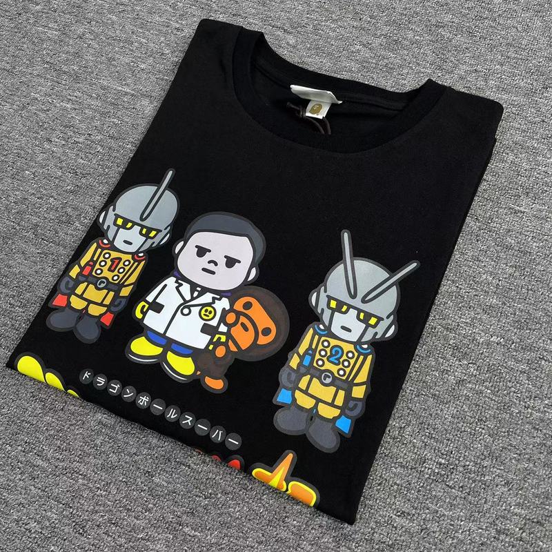 Футболка A Bathing Ape Super Hero "Black" фото № 6