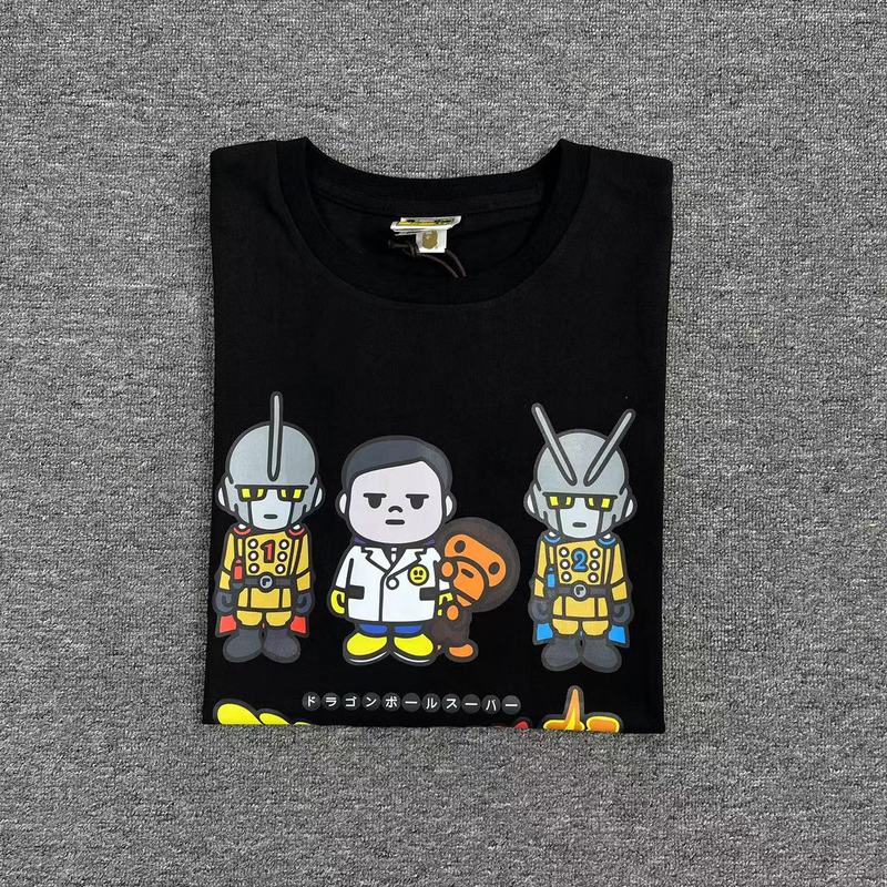 Футболка A Bathing Ape Super Hero "Black" фото № 7
