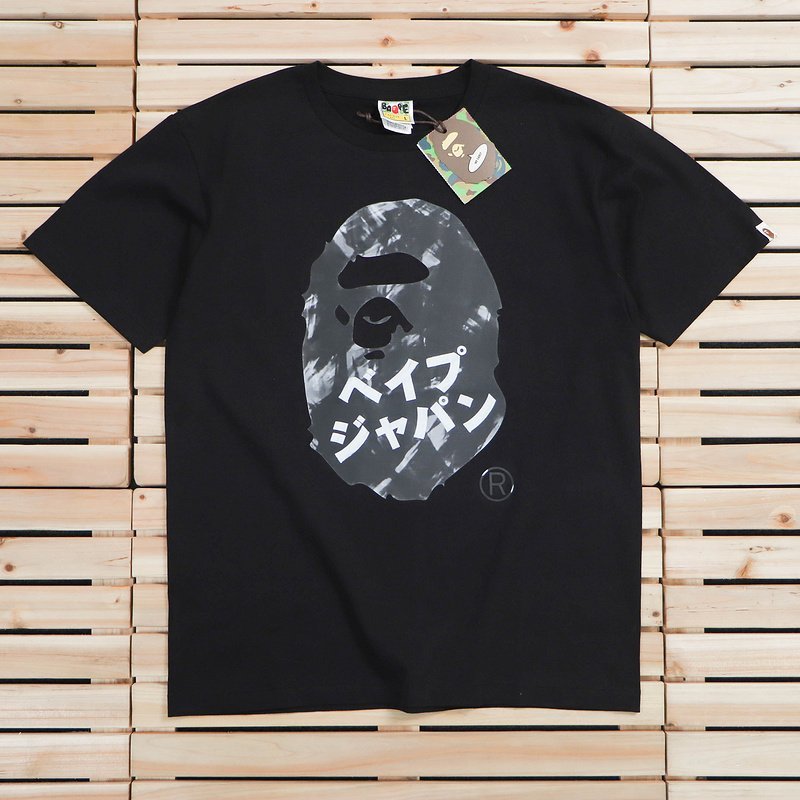 Футболка A Bathing Ape Hieroglyphs "Black" фото № 2