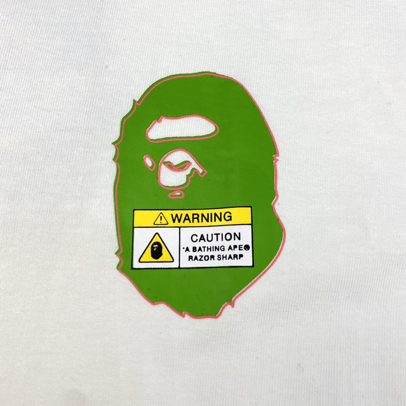 Футболка A Bathing Ape Gorilla Logo "White" фото № 4