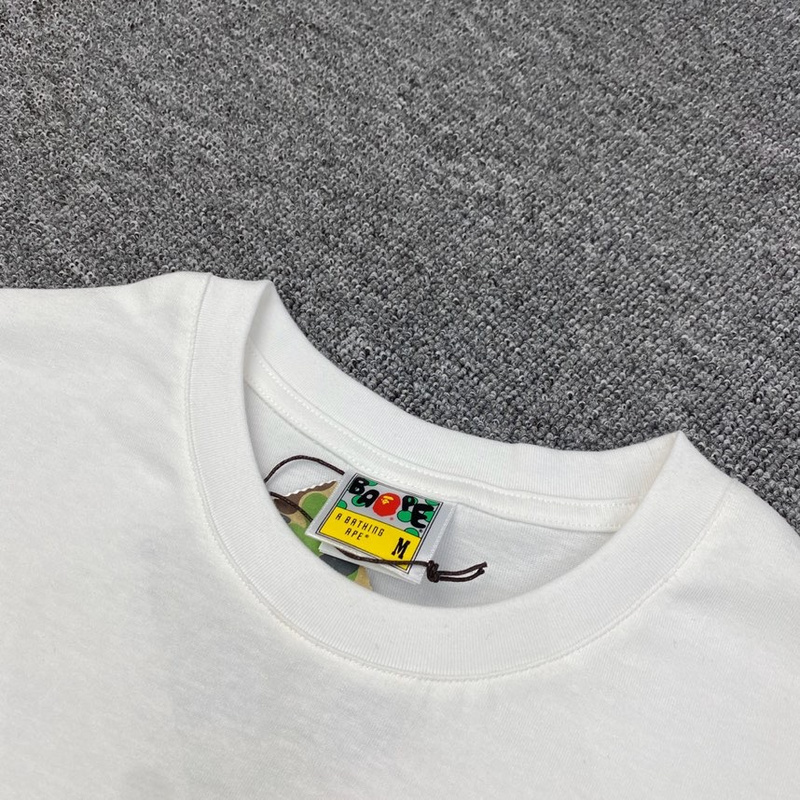 Футболка A Bathing Ape Small Brand Logo "White" фото № 4