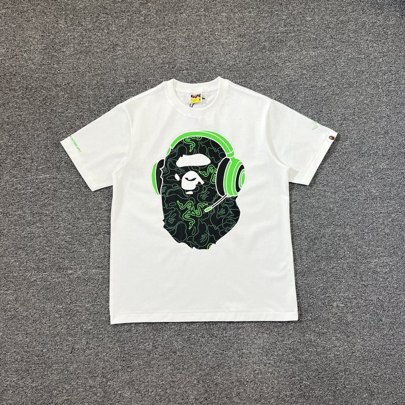 Футболка A Bthing Ape X Razer Gaming "White" фото № 2