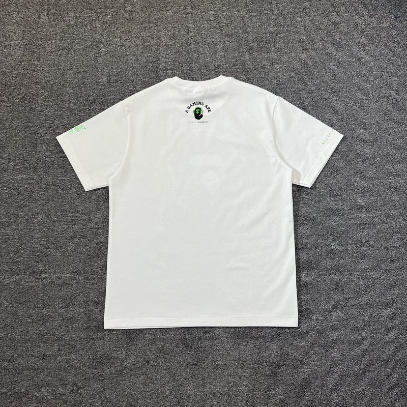 Футболка A Bthing Ape X Razer Gaming "White" фото № 4