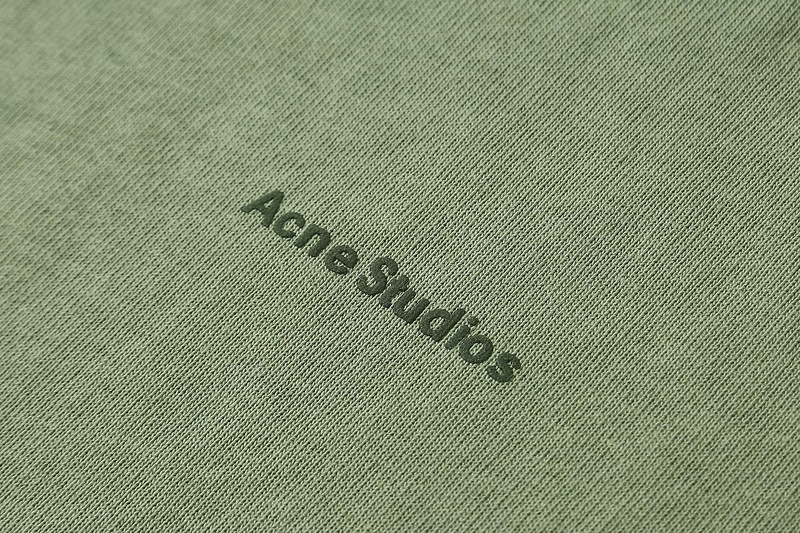 Футболка Acne Studios Usual "Olive" фото № 2