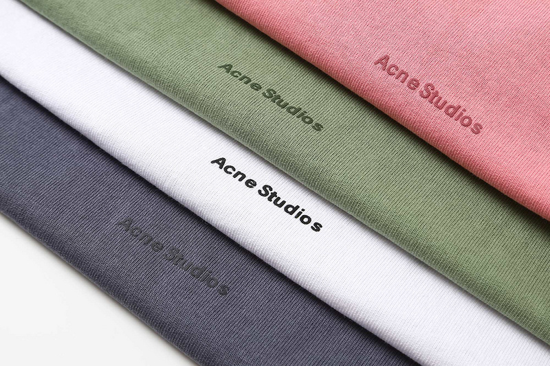 Футболка Acne Studios Usual "Olive" фото № 7