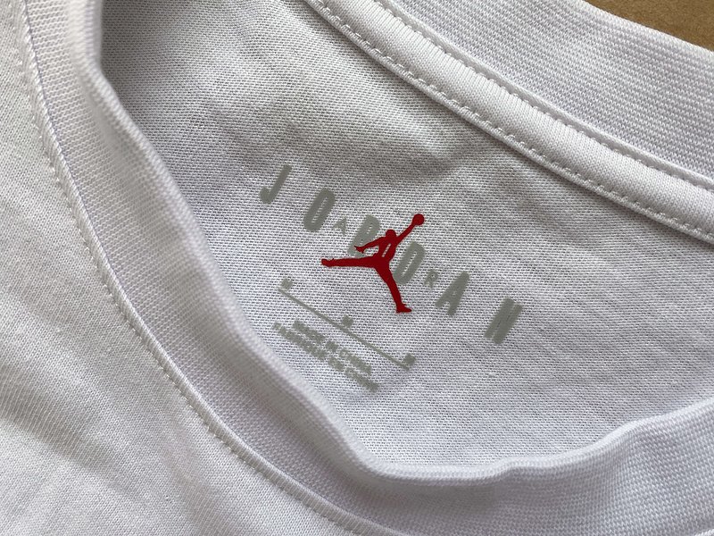 Футболка Air Jordan With Logo "White" фото № 2