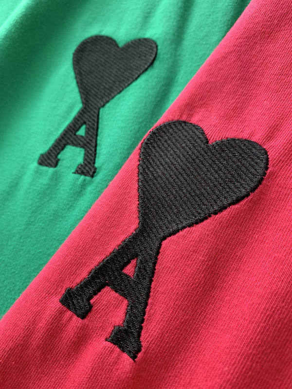 Футболка AMI Intense Color "Pink" фото № 6