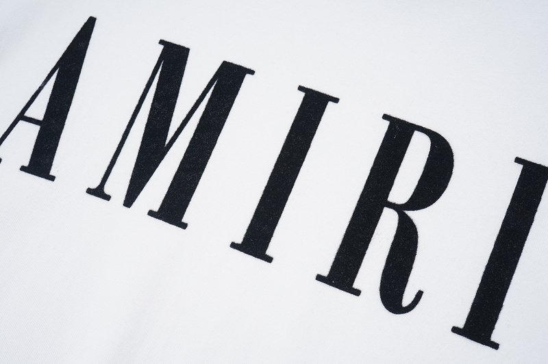 Футболка Amiri Big Logo Front "White" фото № 3