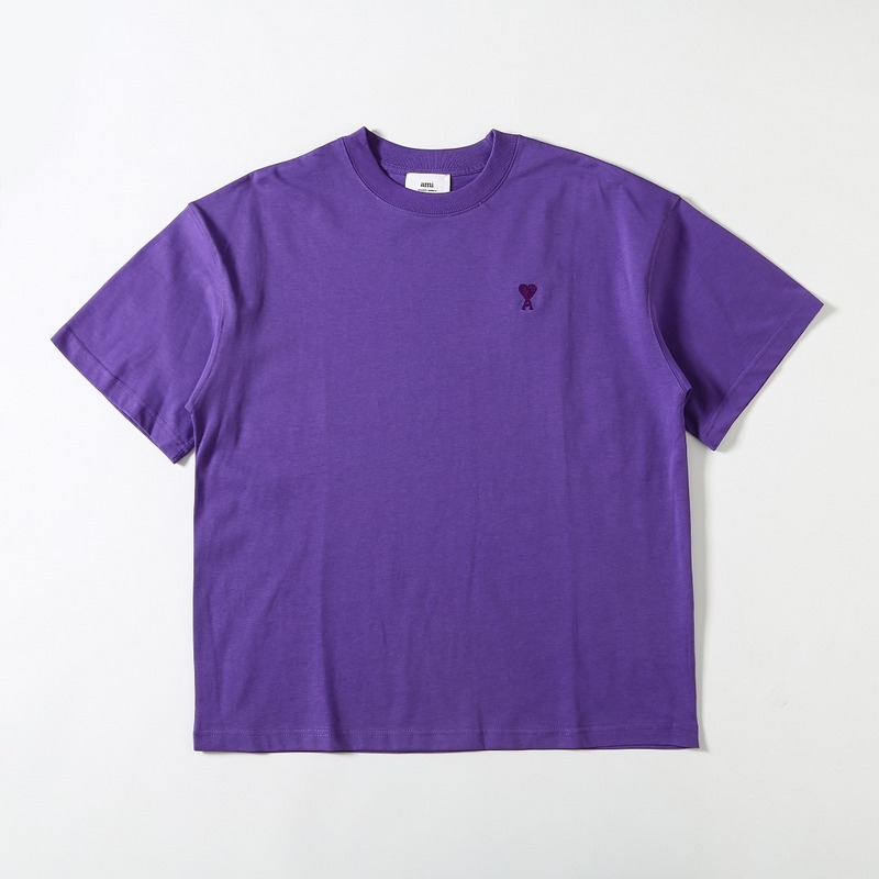 Футболка Amiri With A Basic Logo "Violet" фото № 2
