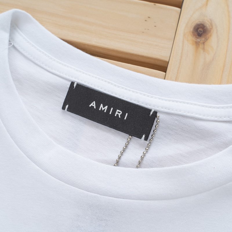 Футболка Amiri The Golden State "White" фото № 8