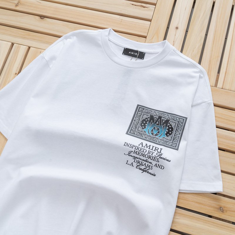 Футболка Amiri Memories - Text "White" фото № 4