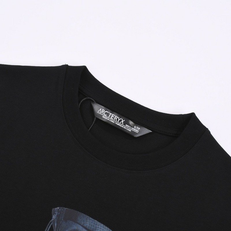 Футболка Arcteryx With Shoe Print "Black" фото № 2