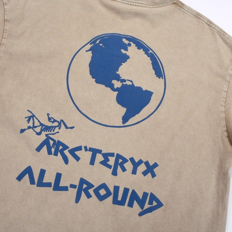 Футболка Arcteryx All Round "Brown/Beige" фото № 7