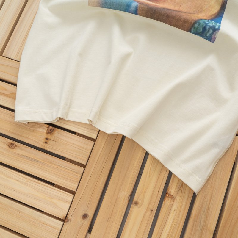 Футболка Arnodefrance With An Actor Print "Cream" фото № 8