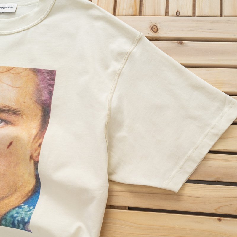 Футболка Arnodefrance With An Actor Print "Cream" фото № 9