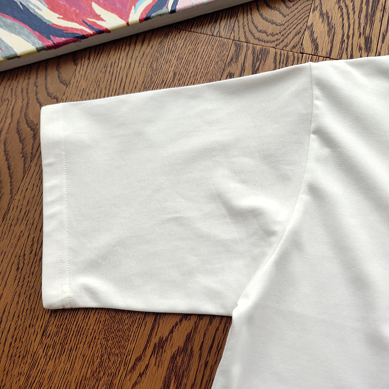 Футболка Balenciaga With Print And Logo "White" фото № 6