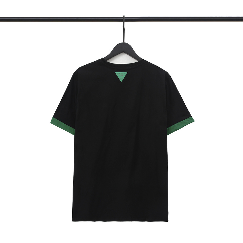 Футболка Bottega Veneta Crossed Out Word "Black" фото № 2