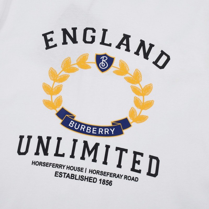 Футболка Burberry England Print "White" фото № 7