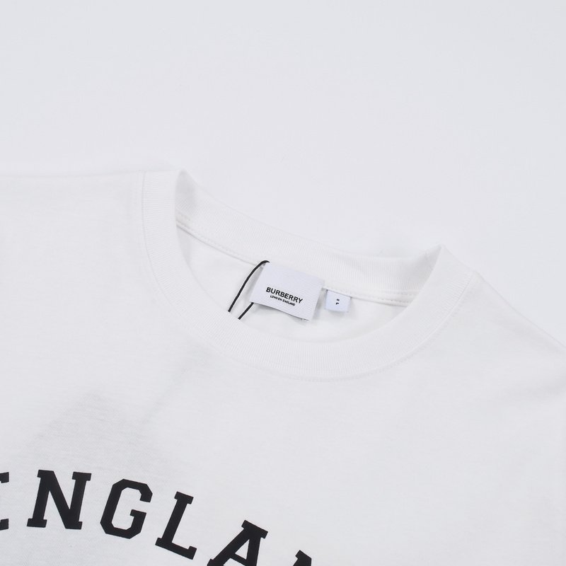 Футболка Burberry England Print "White" фото № 2