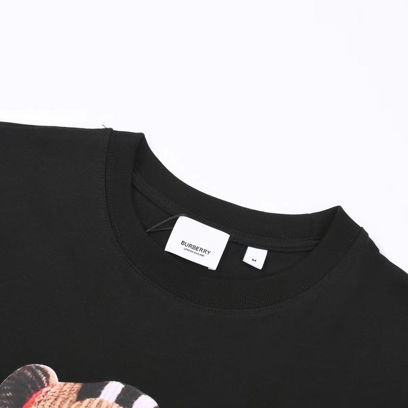 Футболка Burberry With A Colorful Toy Print "Black" фото № 3