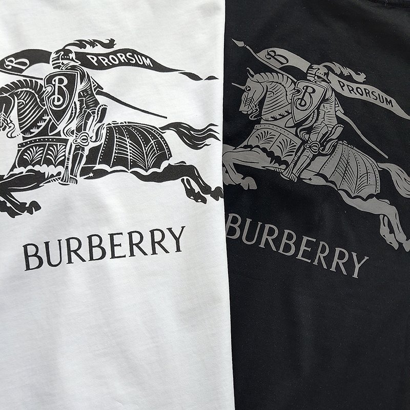 Футболка Burberry Textual Logo "Black" фото № 3