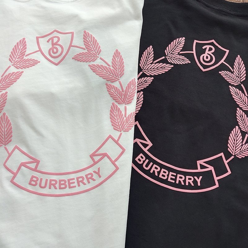 Футболка Burberry Large Sizes "Black" фото № 3