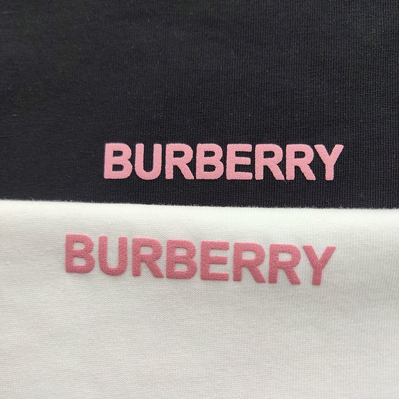 Футболка Burberry Large Sizes "Black" фото № 4