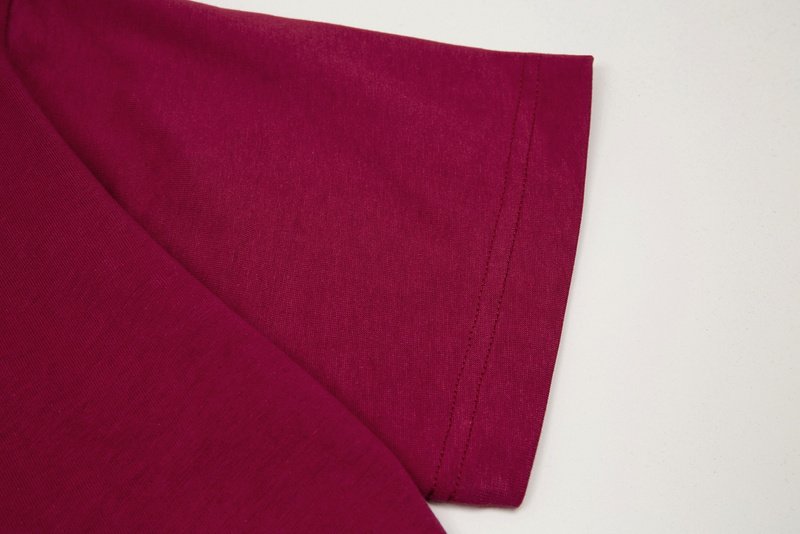 Футболка Burberry With The Rider Logo In The Center "Vinous" фото № 3