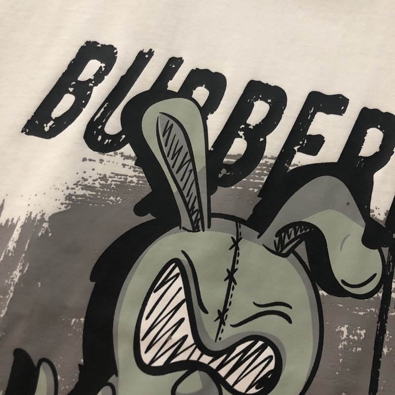 Футболка Burberry Rock And Roll "White" фото № 4