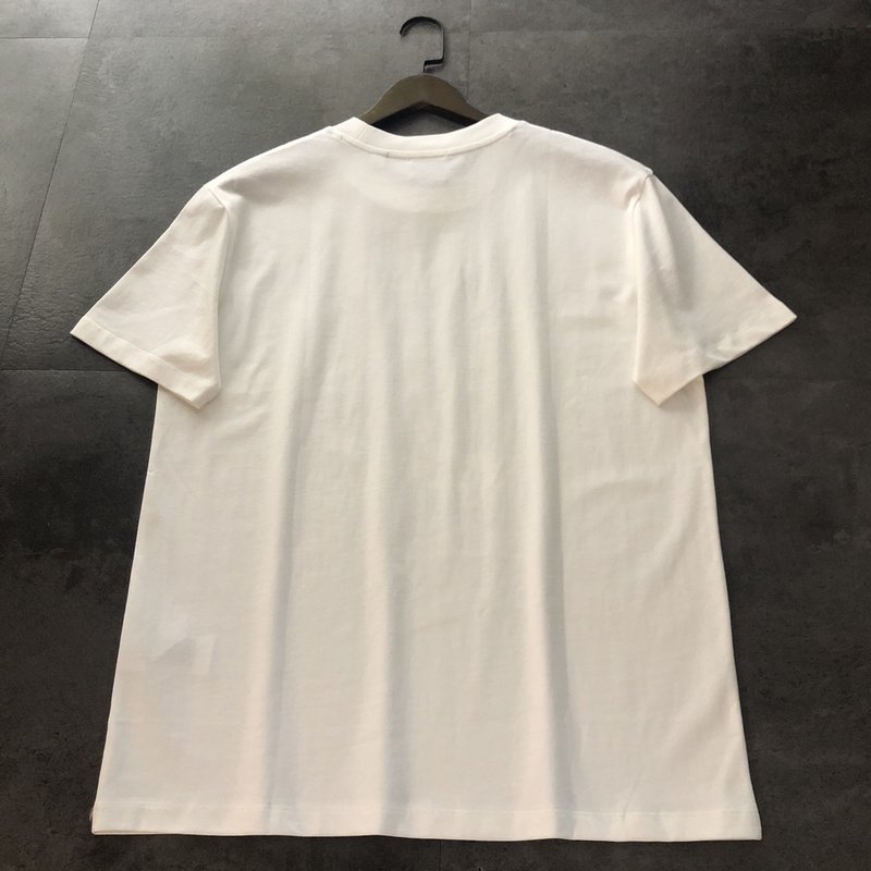 Футболка Burberry Rock And Roll "White" фото № 9