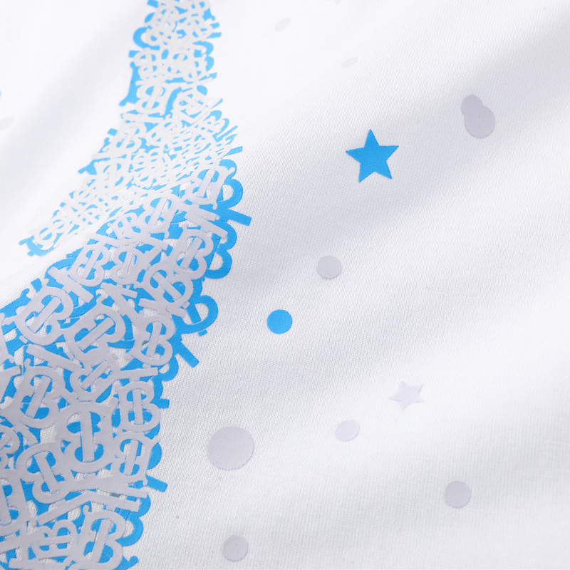 Футболка Burberry Fawn Print "White" фото № 3